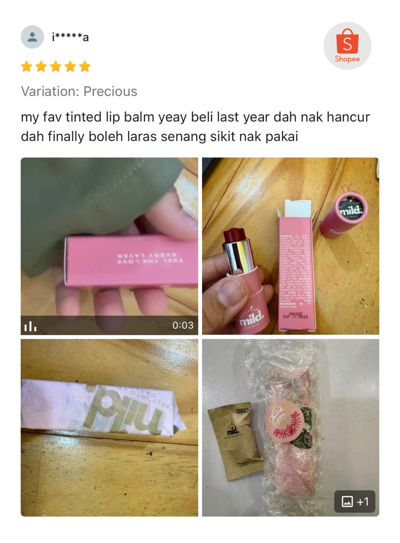 allvegan x mild. natural moisture melt lip balm