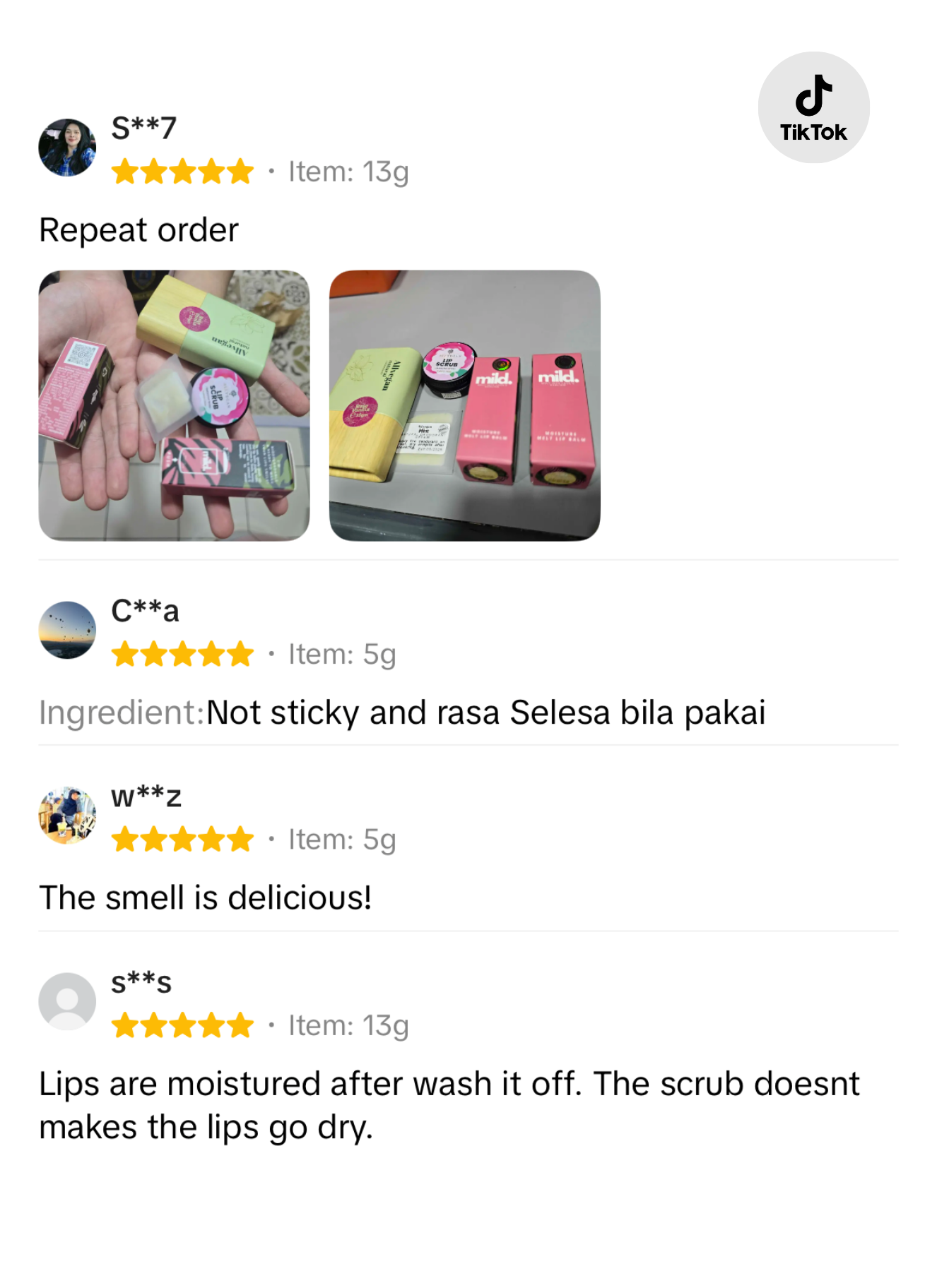 allvegan smoothy rose natural lip scrub