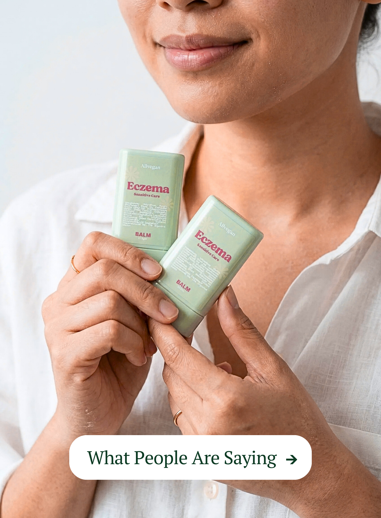 allvegan natural eczema balm stick